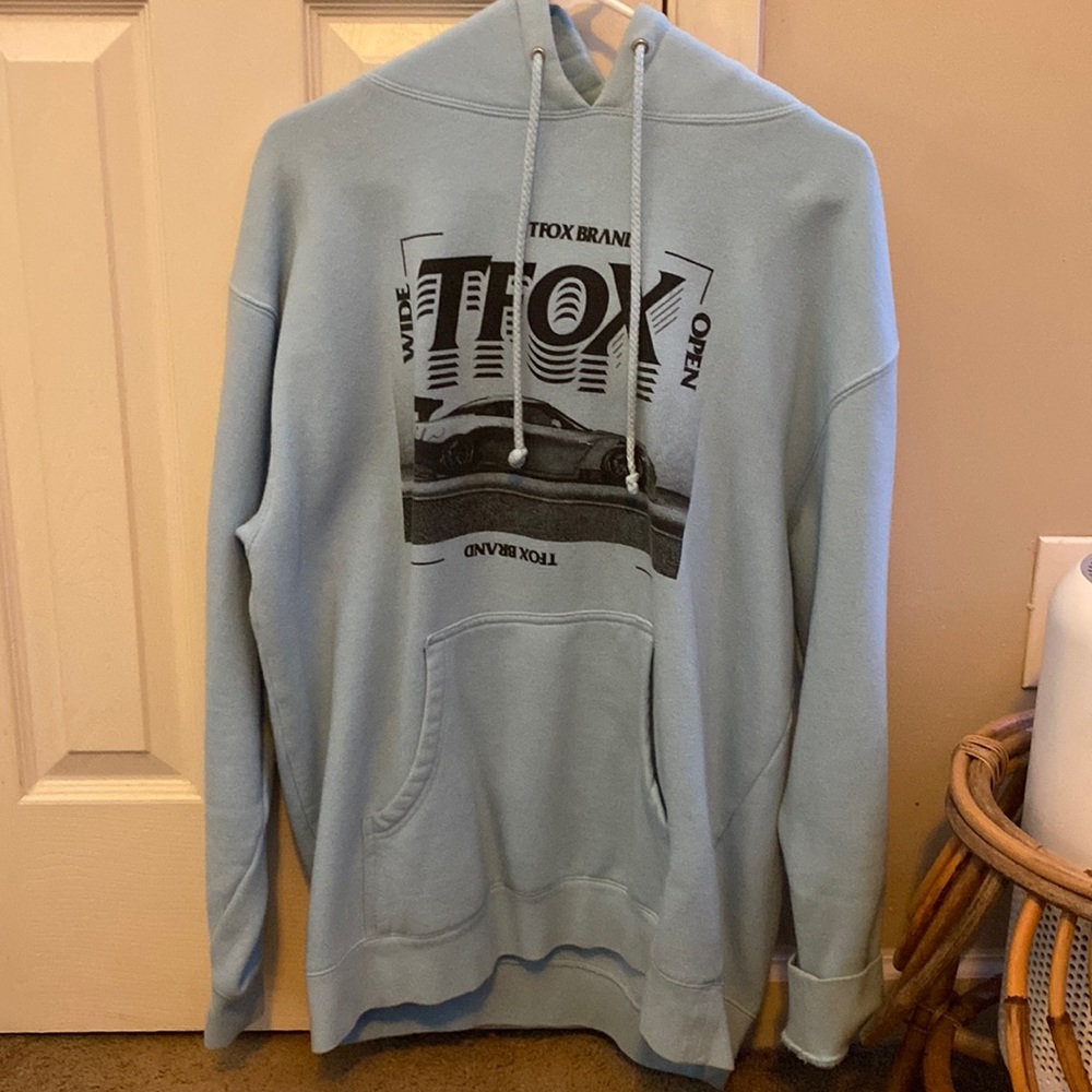 T fox brand hoodie
